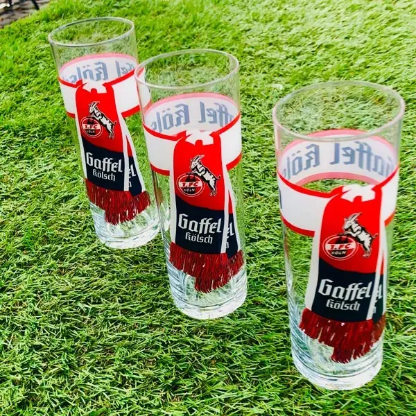 1. FC Köln Fan-Schal-Glas